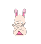 baldness rabbit（個別スタンプ：5）