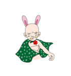 baldness rabbit（個別スタンプ：6）