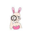 baldness rabbit（個別スタンプ：10）