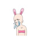 baldness rabbit（個別スタンプ：11）