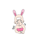 baldness rabbit（個別スタンプ：13）