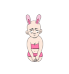 baldness rabbit（個別スタンプ：15）