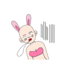 baldness rabbit（個別スタンプ：16）
