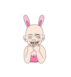 baldness rabbit（個別スタンプ：17）