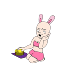 baldness rabbit（個別スタンプ：24）