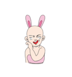 baldness rabbit（個別スタンプ：25）