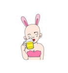 baldness rabbit（個別スタンプ：31）