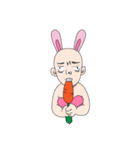 baldness rabbit（個別スタンプ：40）