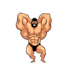 スーパー筋肉男2（個別スタンプ：1）