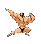 スーパー筋肉男2（個別スタンプ：4）