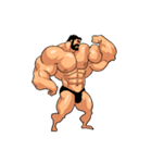 スーパー筋肉男2（個別スタンプ：7）