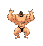 スーパー筋肉男2（個別スタンプ：8）
