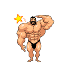 スーパー筋肉男2（個別スタンプ：9）