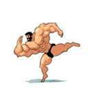 スーパー筋肉男2（個別スタンプ：11）