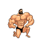 スーパー筋肉男2（個別スタンプ：16）
