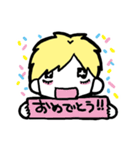 金髪ゆる女子の日常（個別スタンプ：9）