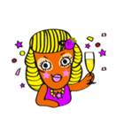 Ganguro Girls（個別スタンプ：37）