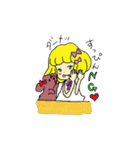 女子力まいはにー（個別スタンプ：3）
