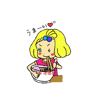 女子力まいはにー（個別スタンプ：10）