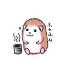 カワウソん＆ハリネズん（個別スタンプ：4）