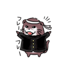 カワウソん＆ハリネズん（個別スタンプ：23）