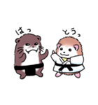 カワウソん＆ハリネズん（個別スタンプ：39）