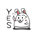 Little Lazy Rabbit（個別スタンプ：13）