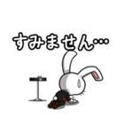 スーツうさぎ スさぎ（個別スタンプ：28）