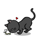 黒猫ポコちゃん（個別スタンプ：10）