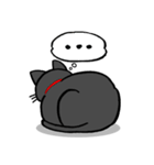 黒猫ポコちゃん（個別スタンプ：13）
