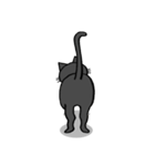 黒猫ポコちゃん（個別スタンプ：25）
