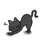 黒猫ポコちゃん（個別スタンプ：28）