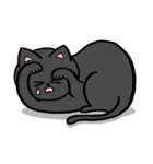 黒猫ポコちゃん（個別スタンプ：30）