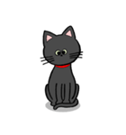 黒猫ポコちゃん（個別スタンプ：31）