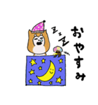 はちおくん（のんびり柴いぬ）（個別スタンプ：5）