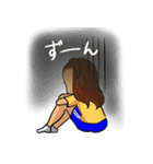 おっさん系女子スタンプ（個別スタンプ：19）