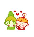 M pig ＆ Mi pig（個別スタンプ：16）