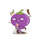 Mr. Mangosteen（個別スタンプ：7）