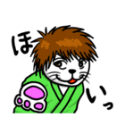 浴衣江戸っ子のばばーうくん（個別スタンプ：5）