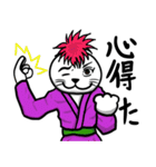 浴衣江戸っ子のばばーうくん（個別スタンプ：16）