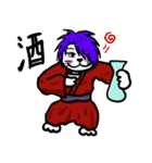 浴衣江戸っ子のばばーうくん（個別スタンプ：19）