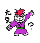 浴衣江戸っ子のばばーうくん（個別スタンプ：30）