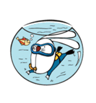Mondayrabbit（個別スタンプ：7）