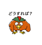 うなずくニワトリ（個別スタンプ：22）