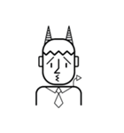 DEVIL OFFICE BOY（個別スタンプ：7）