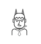 DEVIL OFFICE BOY（個別スタンプ：35）