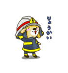 消防犬「ファイアー ドッグ」（個別スタンプ：7）
