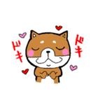 赤パン柴犬（個別スタンプ：25）