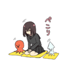 Dried squid ＆ Yoshiko（個別スタンプ：19）