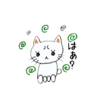 白猫のハク（個別スタンプ：12）